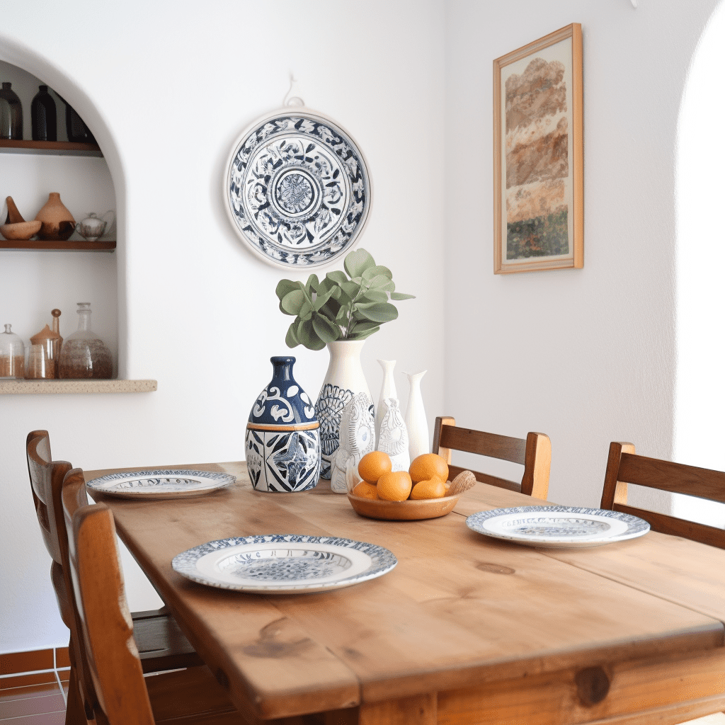 Latin-Scandinavian dining table